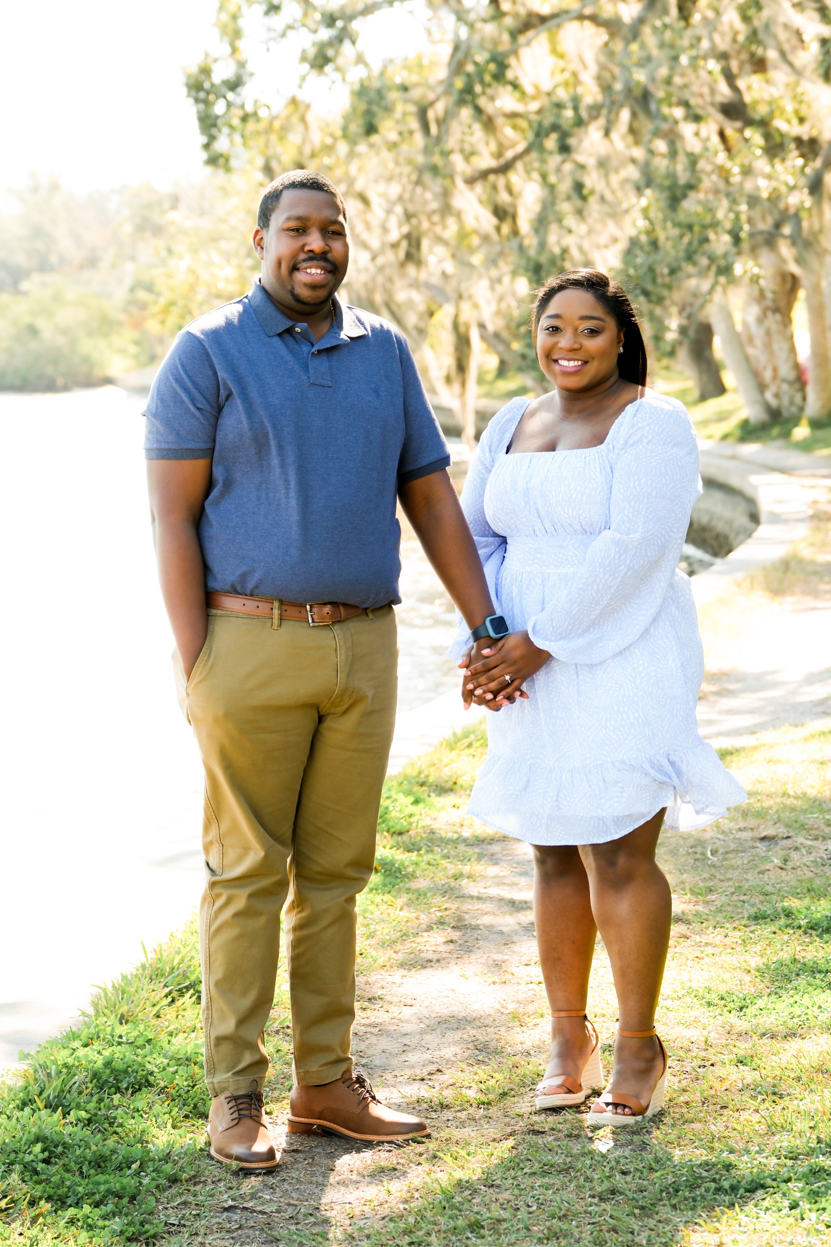 Briana & Hal at Philippe Park — photograph 1