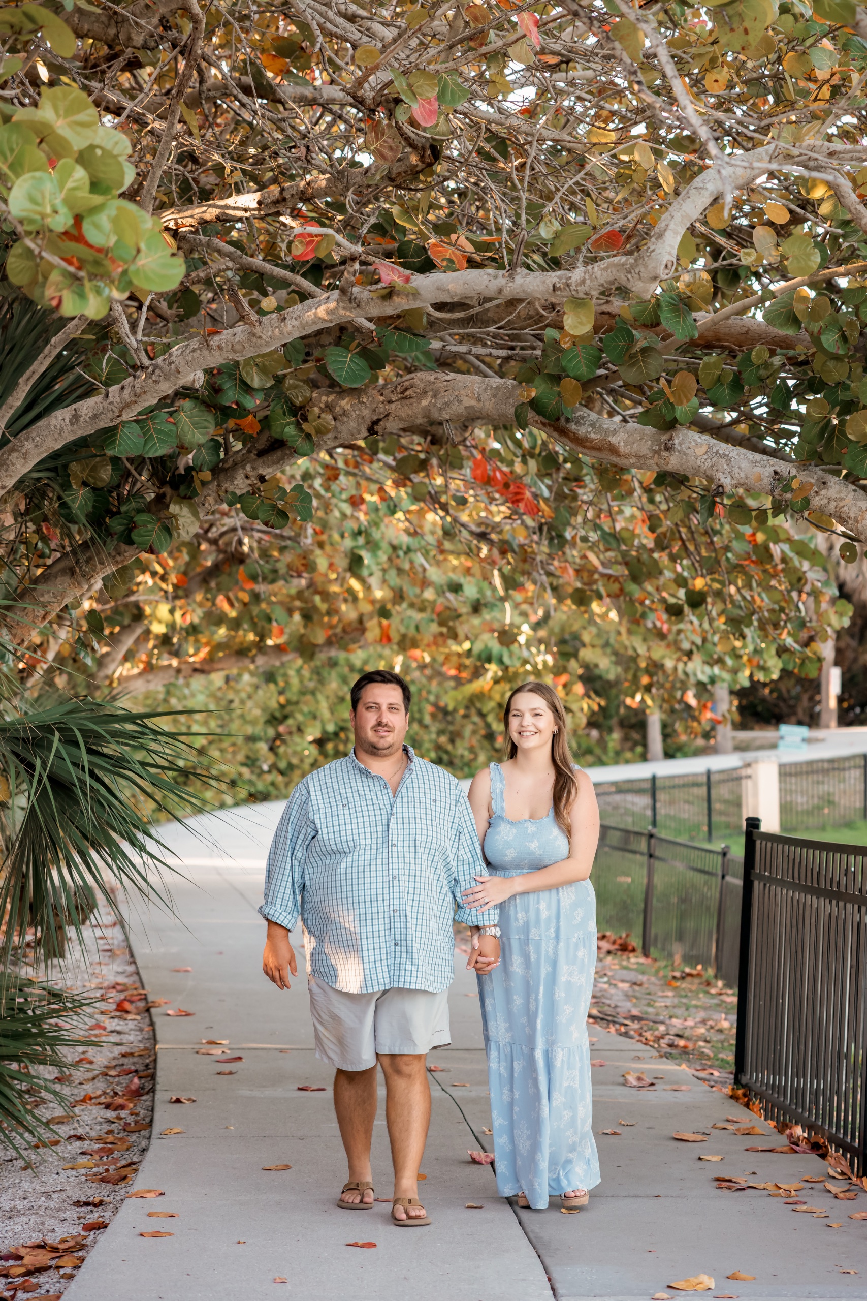 Breeana & Brian at Venice Fishing Pier — photograph 3