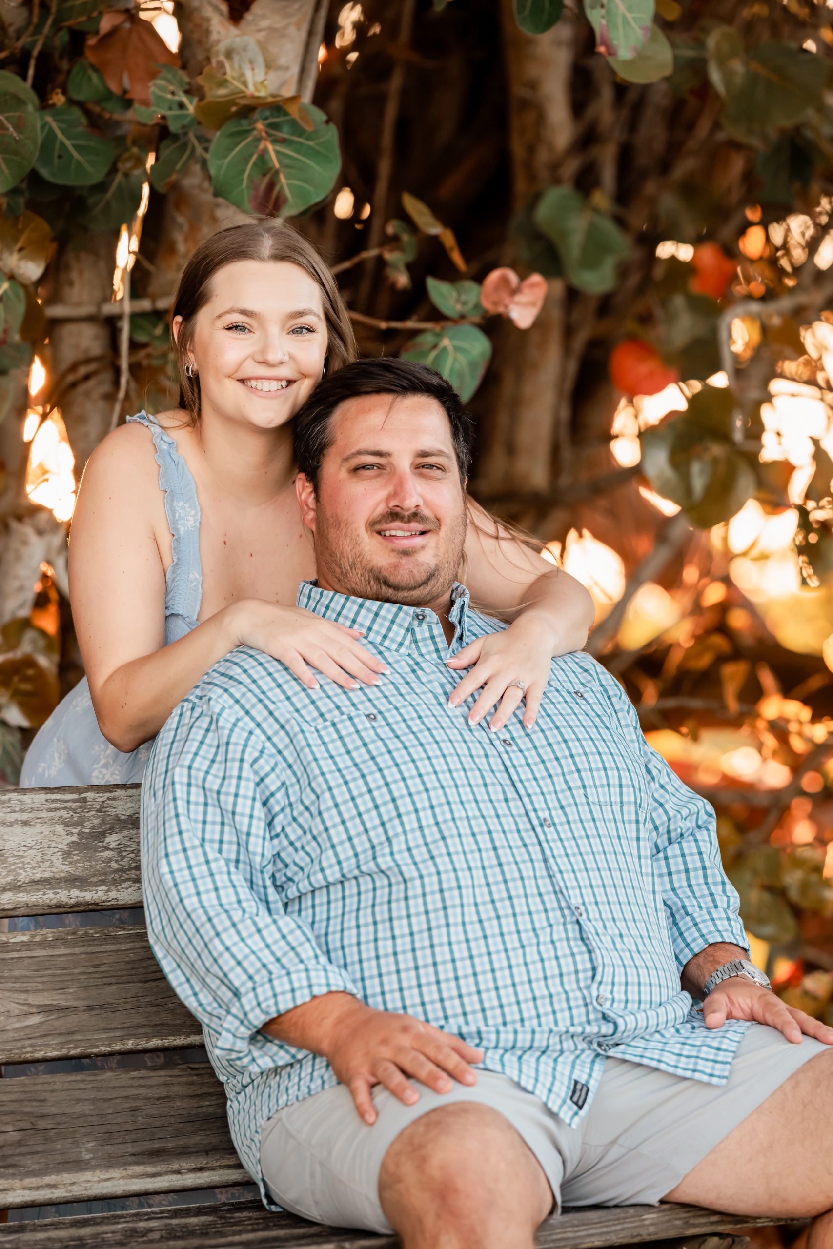 Breeana & Brian at Venice Fishing Pier — photograph 7