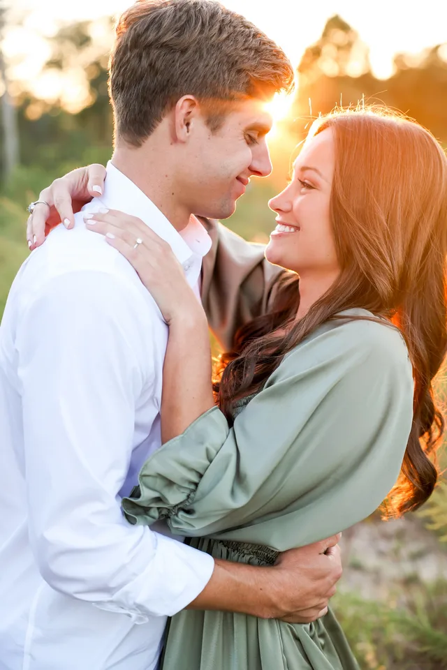Florida Flora Engagement at Lake Louisa State Park