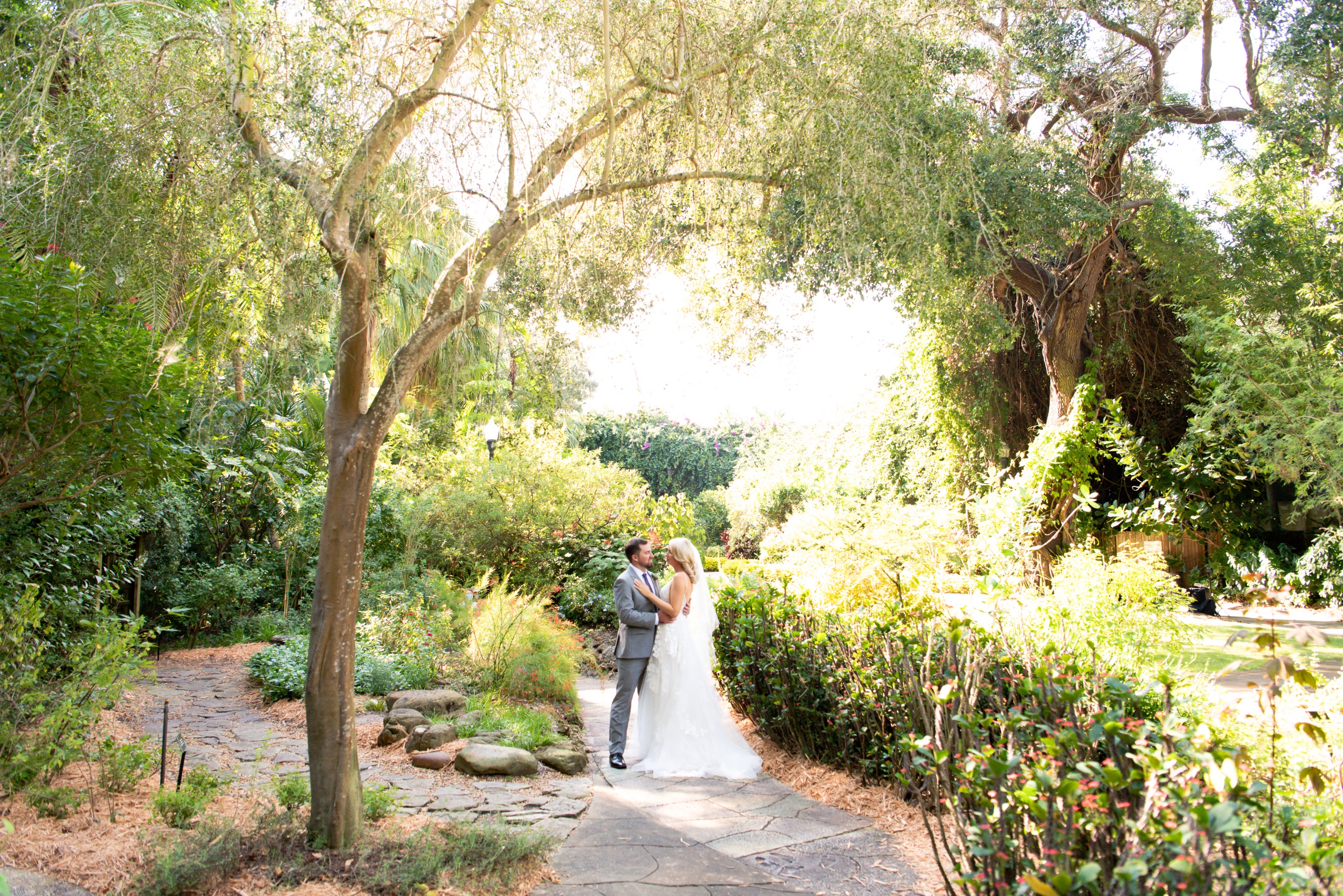 A Dreamy Wedding at Sunken Gardens