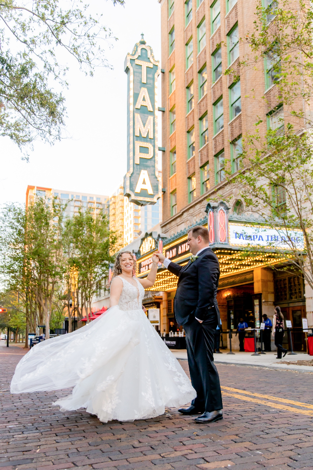 Downtown Tampa Wedding at The Vault