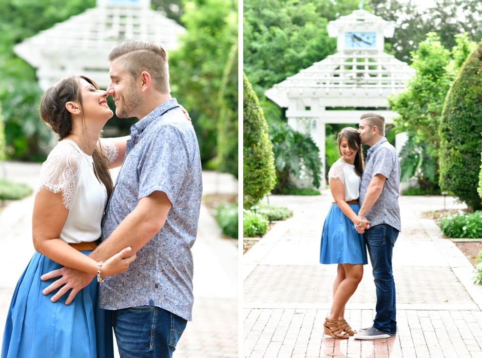 Leu Gardens Engagement Photographer