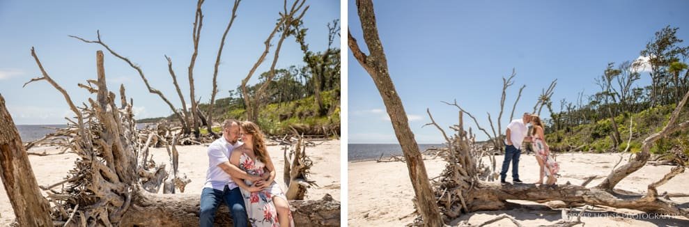 Engagement at Big Talbot Island Engagement at Big Talbot Island