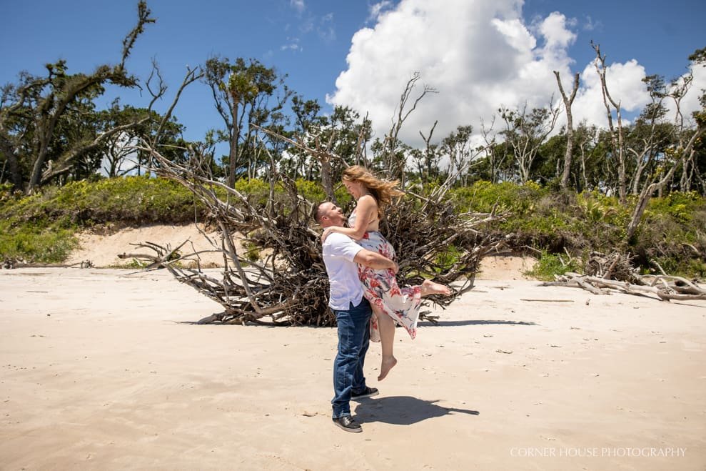 Engagement at Big Talbot Island Engagement at Big Talbot Island