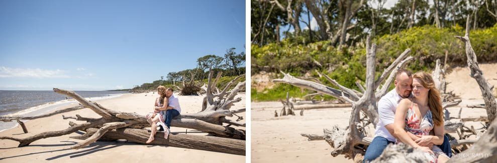 Engagement at Big Talbot Island Engagement at Big Talbot Island