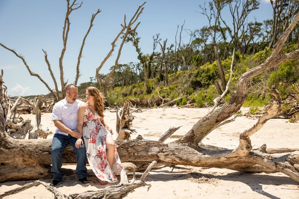 Alyssa & Chris’ Big Talbot Island Engagement
