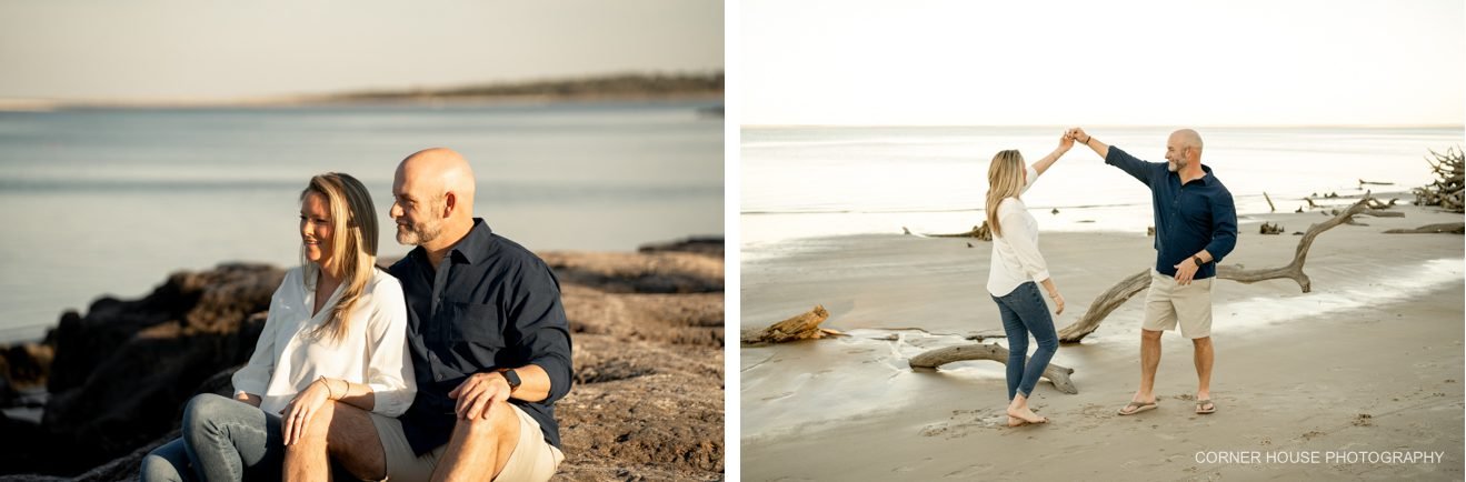 Black Rock Beach Engagement