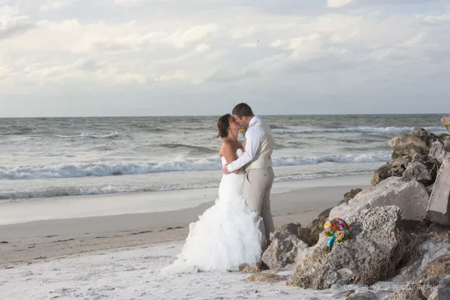 Beth & Steven’s Bradenton Beach House Restaurant Wedding