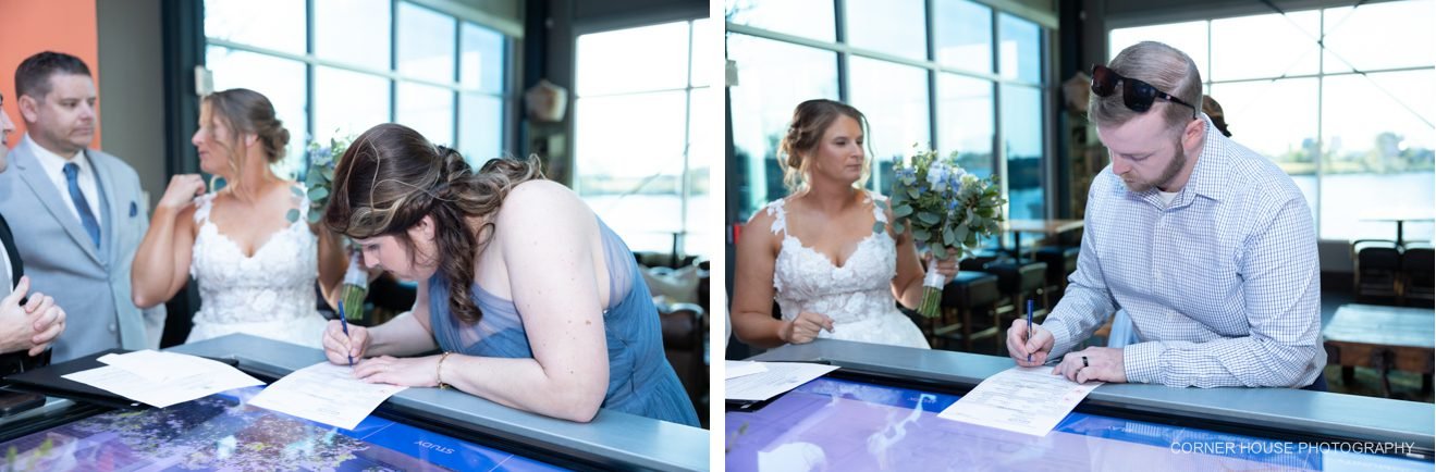 Canvas Restaurant & Market Wedding
