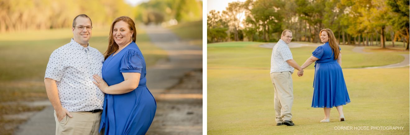 Carrollwood Country Club Golf Inspired Engagement