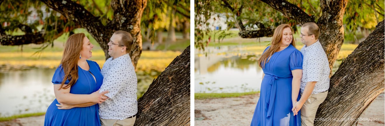 Carrollwood Country Club Golf Inspired Engagement