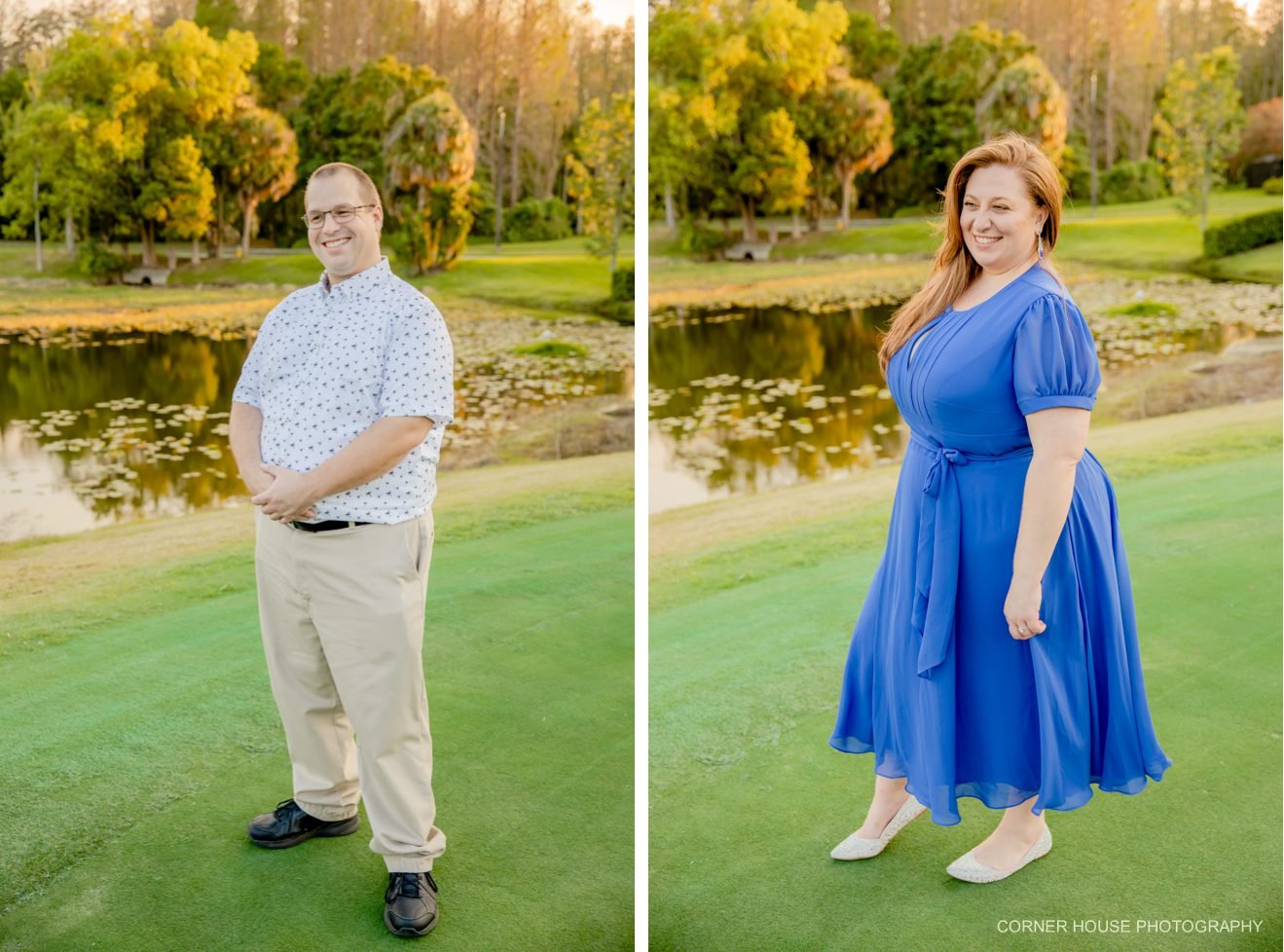 Carrollwood Country Club Golf Inspired Engagement