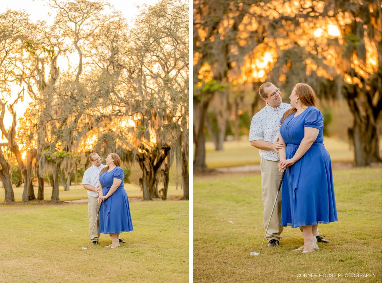 Carrollwood Country Club Golf Inspired Engagement
