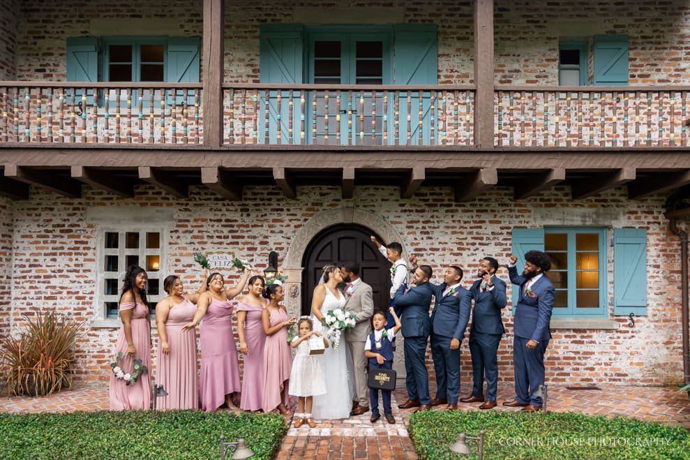 Melissa & Eddy’s Casa Feliz Historic Home Museum Wedding