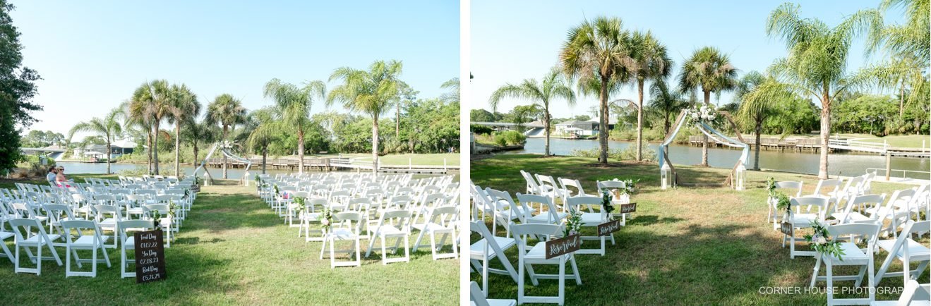 Channel Side Wedding