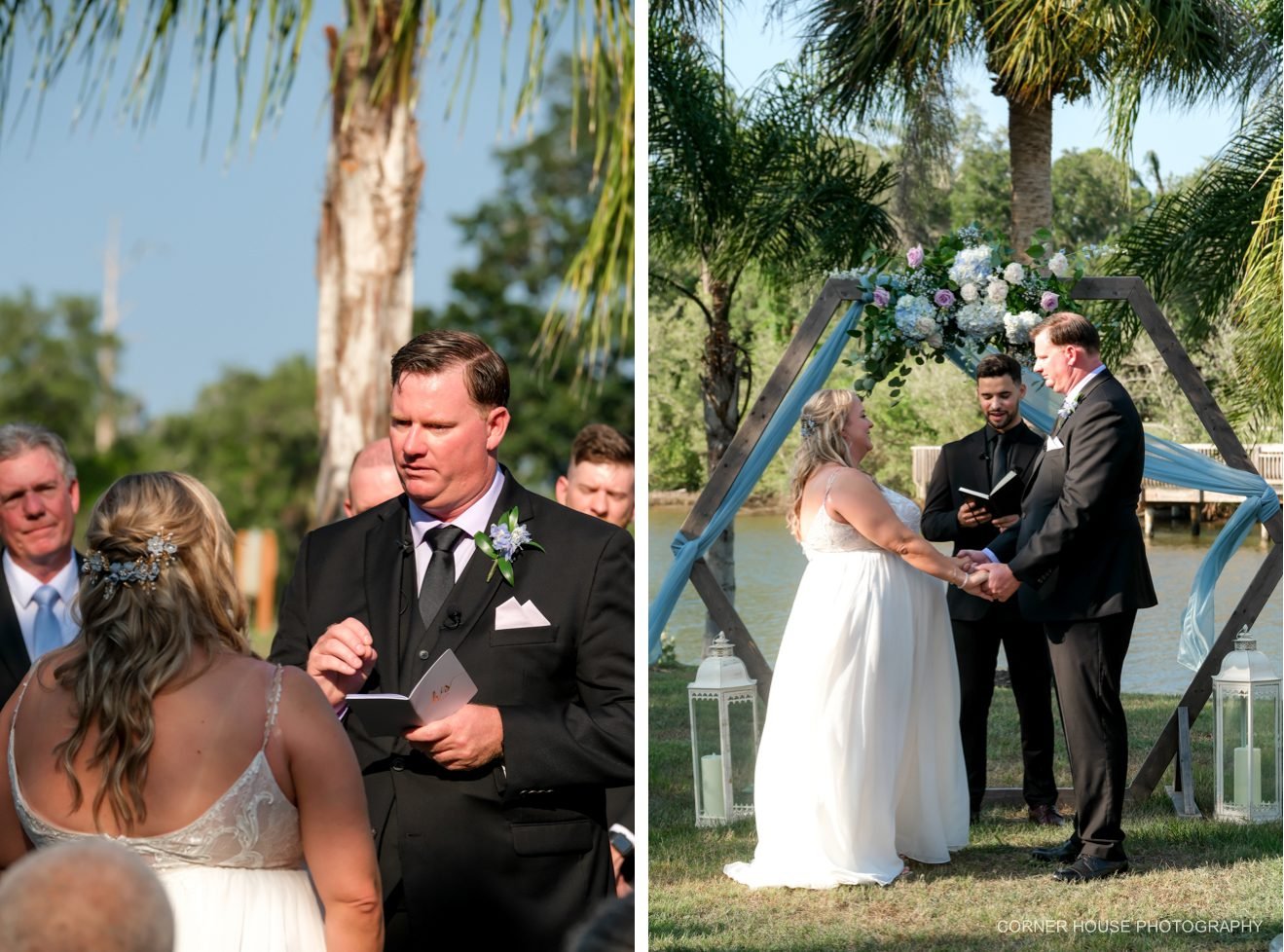 Channel Side Wedding