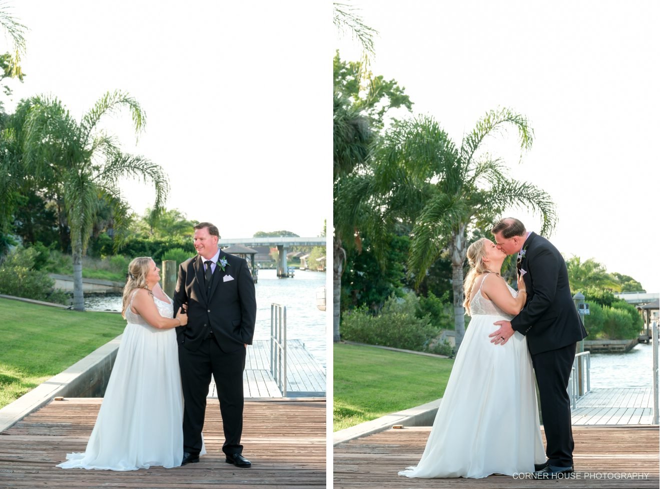 Channel Side Wedding