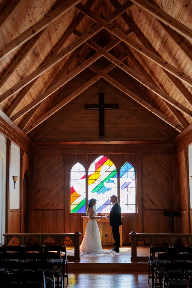 Rustic Chapel Valley Farm Wedding