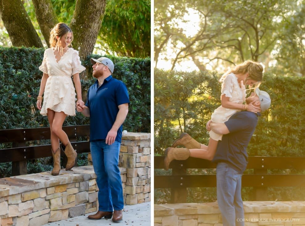 Ashley & Scott’s Club Lake Plantation Engagement