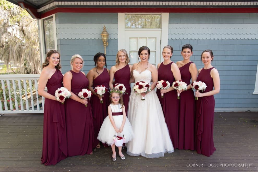 Courtyard at Lake Lucerne Wedding
