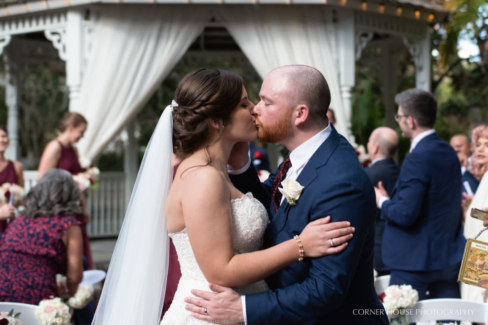 Courtyard at Lake Lucerne Wedding