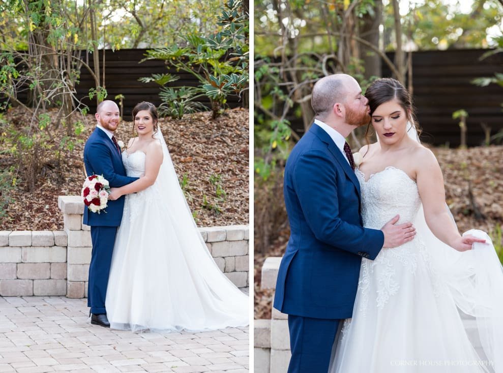 Courtyard at Lake Lucerne Wedding
