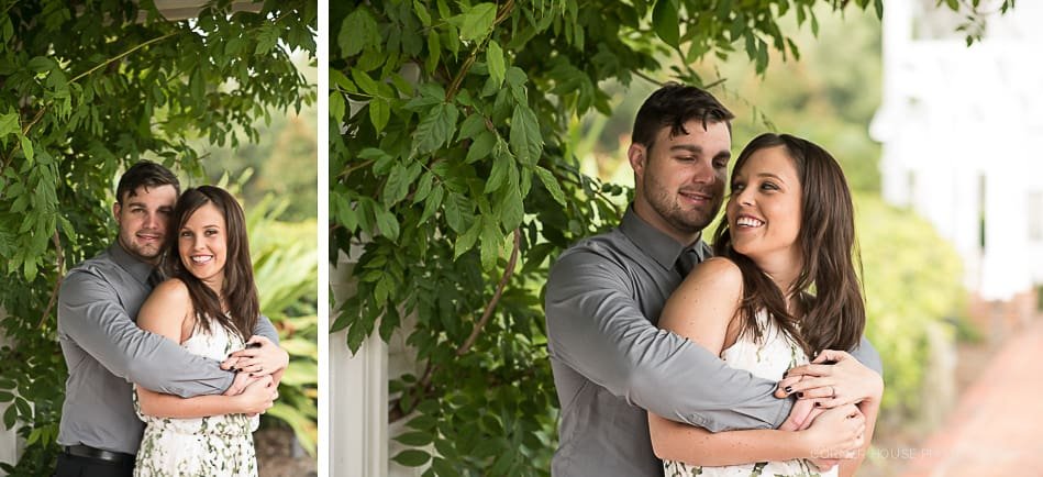 Patriotic Cypress Grove Engagement Patriotic Cypress Grove Engagement