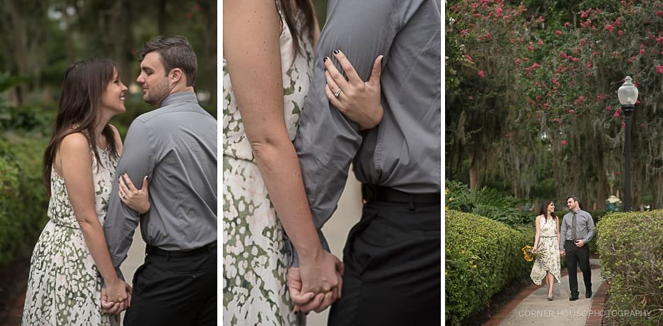 Patriotic Cypress Grove Engagement Patriotic Cypress Grove Engagement