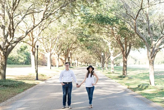 Lina & Caleb’s One Year Anniversary at Cypress Grove Estate House