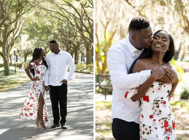 Lucknise & Terry’s Cypress Grove Park Engagement
