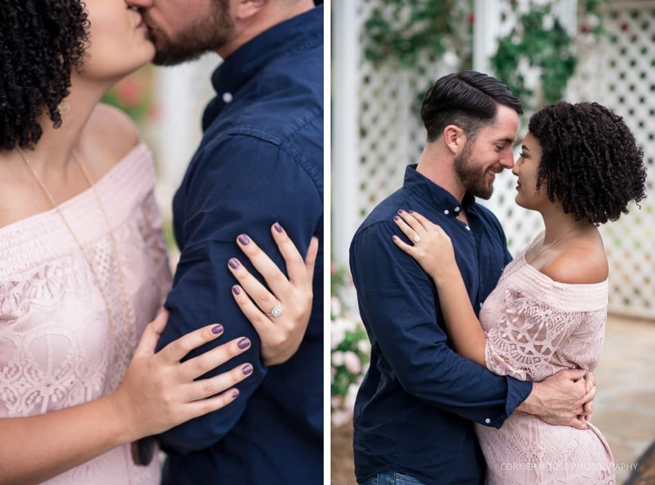 Cypress Grove Rose Garden Engagement Cypress Grove Rose Garden Engagement