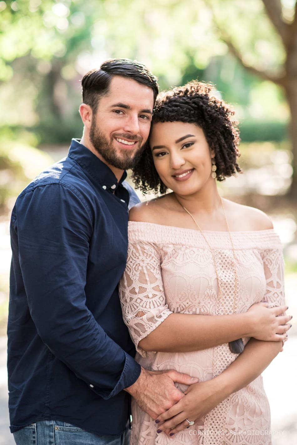 Cypress Grove Rose Garden Engagement Cypress Grove Rose Garden Engagement