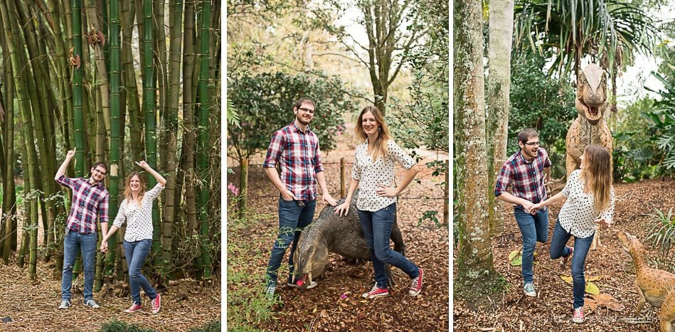 Dinosaur Engagement Leu Gardens Dinosaur Engagement Leu Gardens