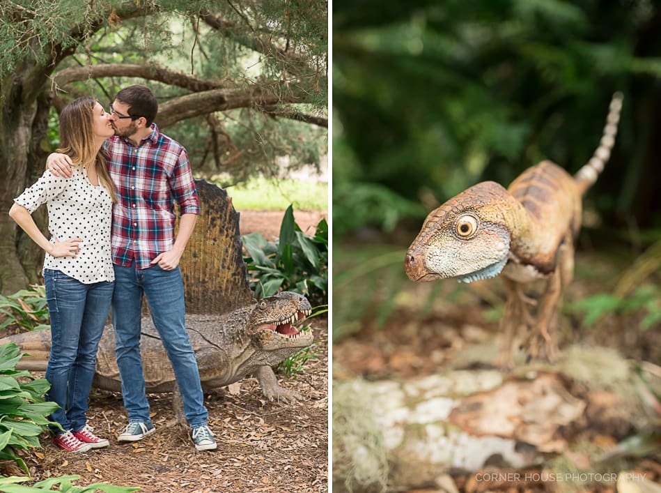 Dinosaur Engagement Leu Gardens Dinosaur Engagement Leu Gardens
