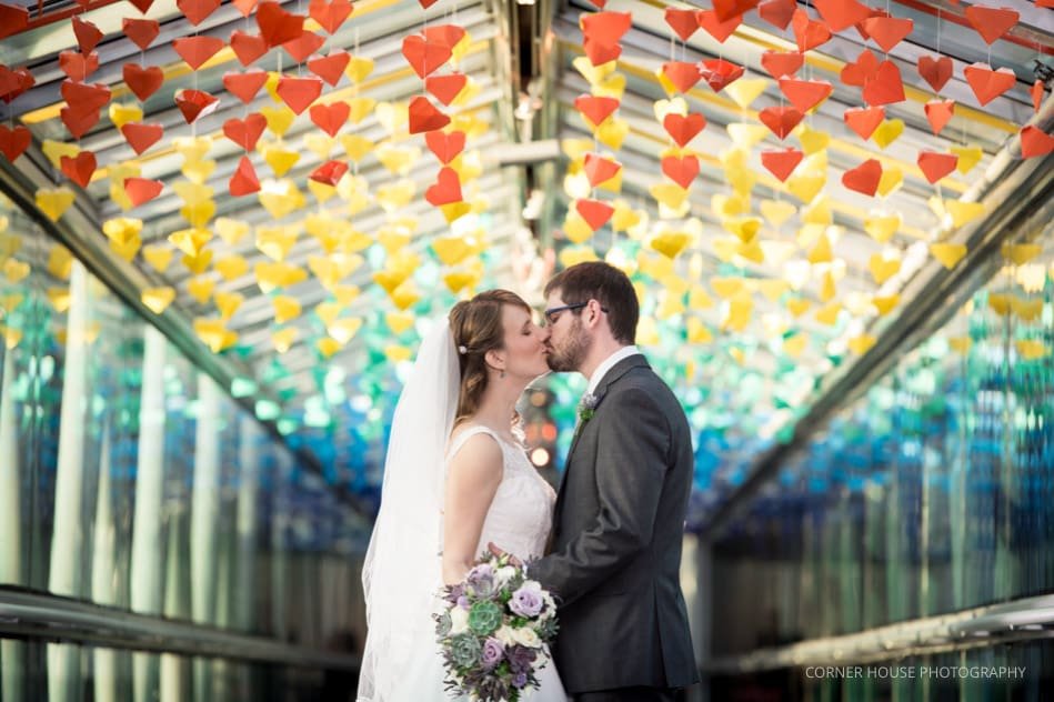 Katie & Kyle’s Dinosaur Orlando Science Center Wedding
