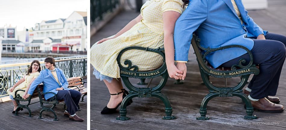 Disney Boardwalk Engagement Disney Boardwalk Engagement