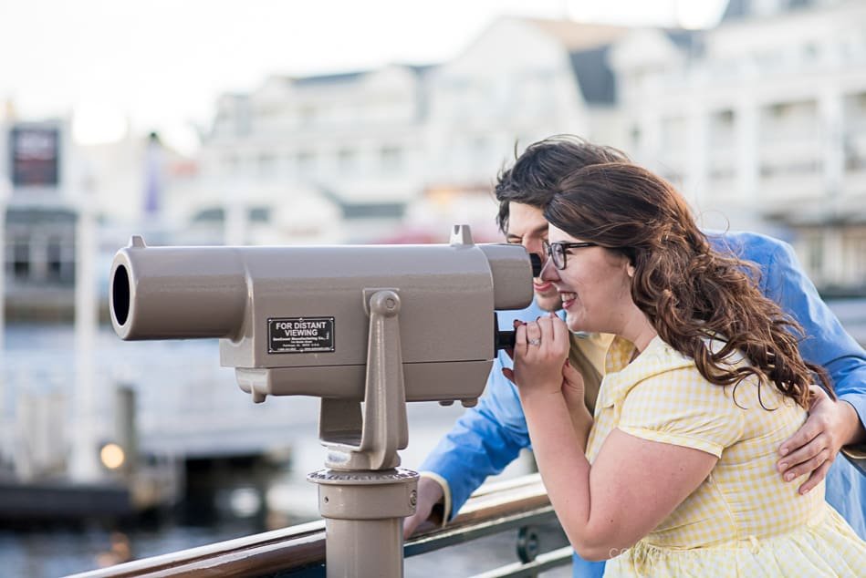 Chelsea & Steve’s Disney Boardwalk Engagement