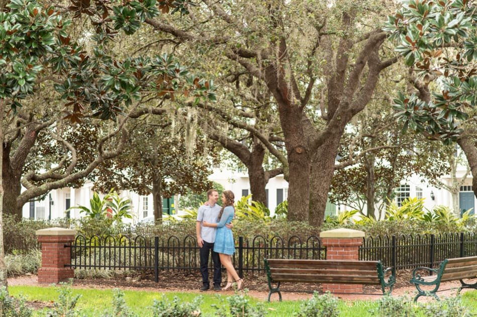 Arienna & Kyle’s Downtown Celebration Engagement