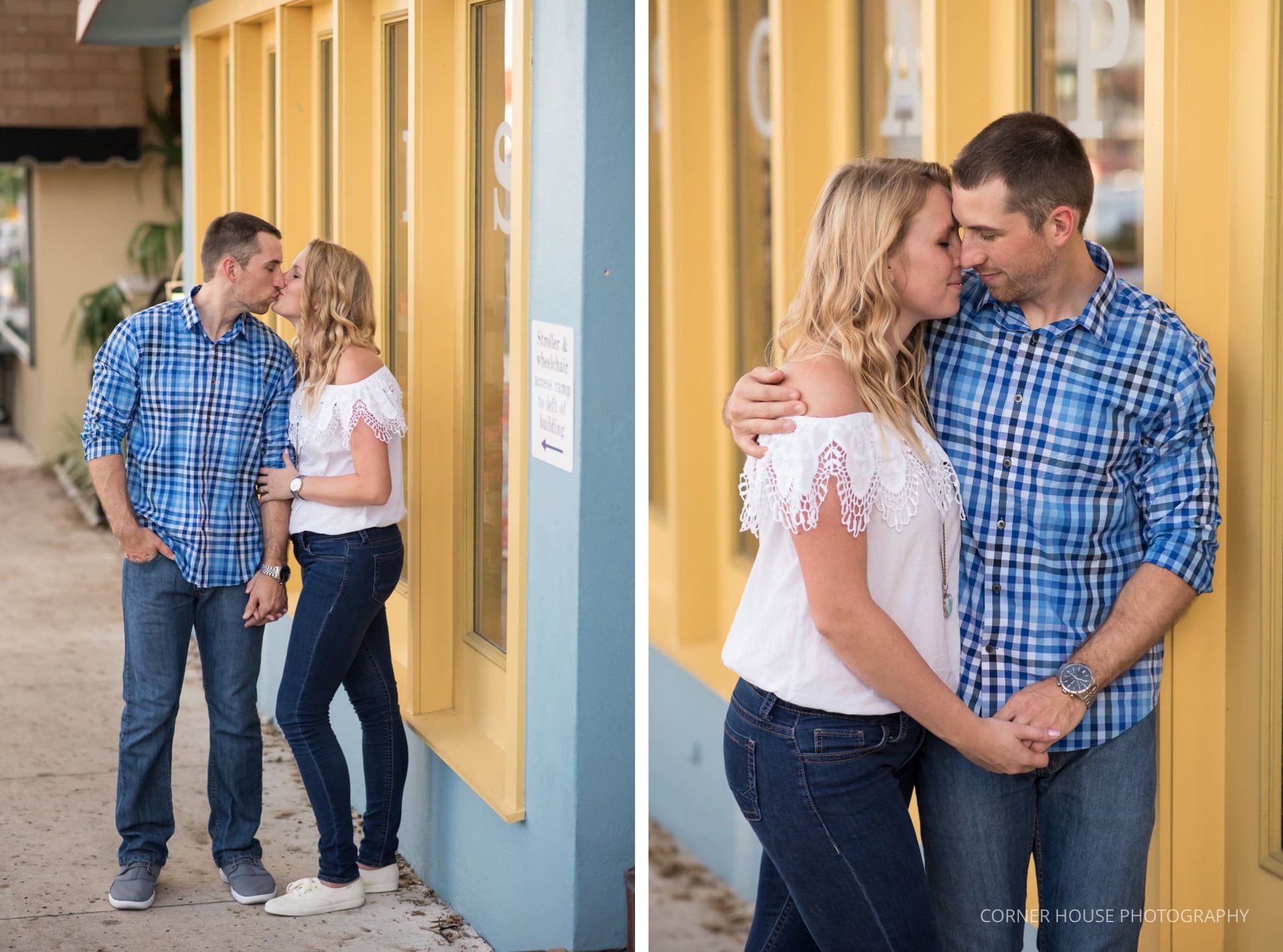 Downtown Mount Dora Engagement Downtown Mount Dora Engagement