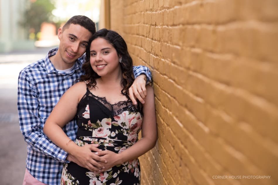 Veronica & Stephen’s Downtown Sanford Engagement