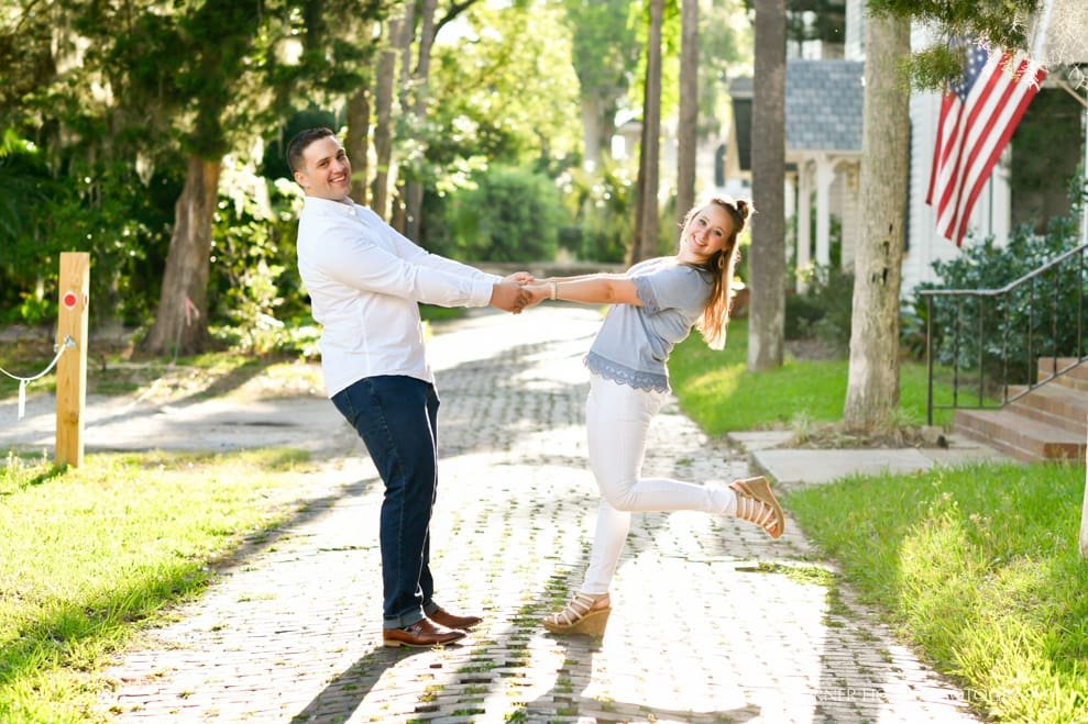 Amanda & Matthew’s Downtown St Augustine Engagement
