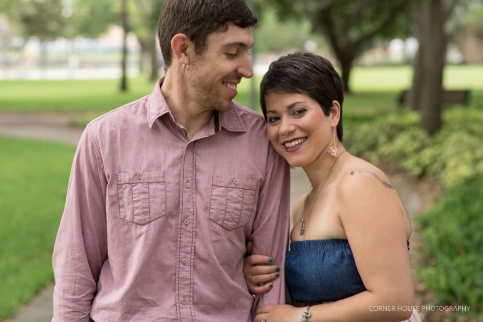 Downtown St Petersburg Engagement