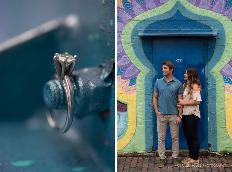 Downtown St Petersburg Engagement Downtown St Petersburg Engagement