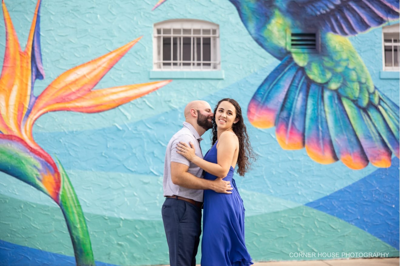 Juliana & Andrew’s Downtown Winter Garden Engagement