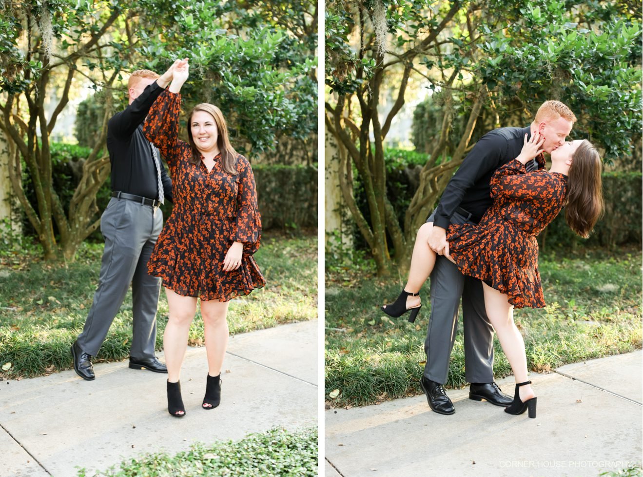 Downtown Winter Garden Engagement