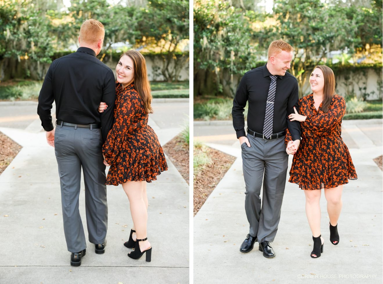Downtown Winter Garden Engagement