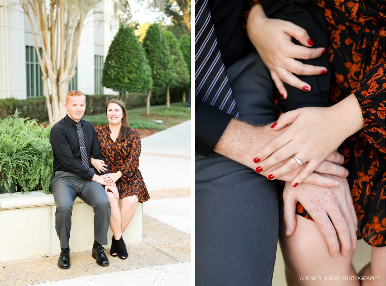 Downtown Winter Garden Engagement