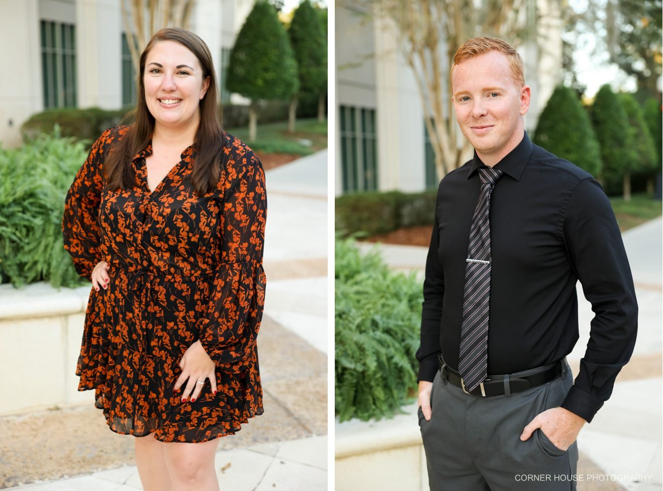 Downtown Winter Garden Engagement