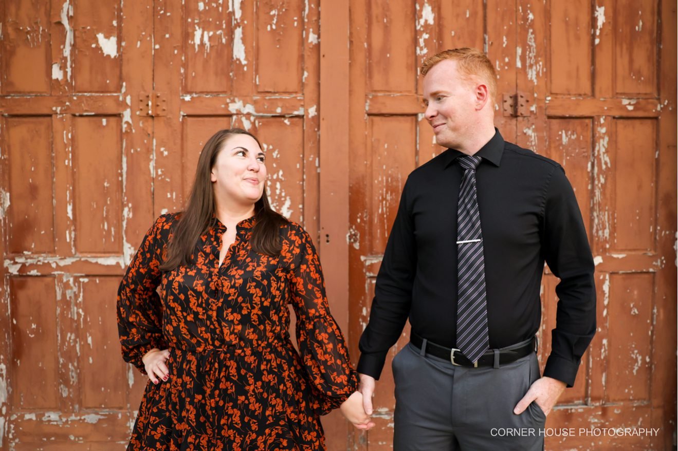 Jessica & Kyle’s Downtown Winter Garden Engagement